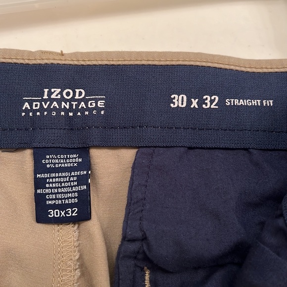 Izod | Pants | Mens Izod Khaki Pants 3x32 | Poshmark